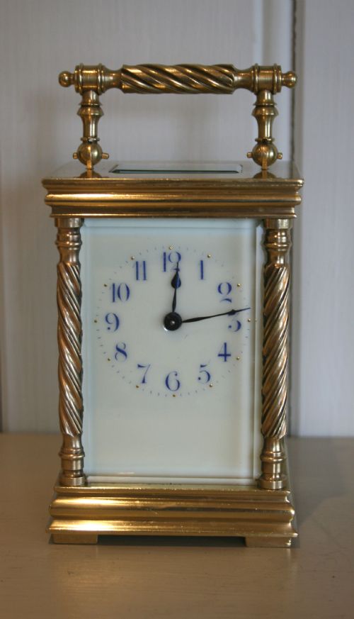 Victorian Anglaise Timepiece Carriage Clock