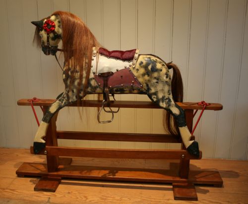 Dapple Grey Rocking Horse