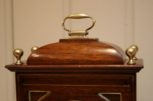 fig 1. Timepiece Mahogany Bracket Clock