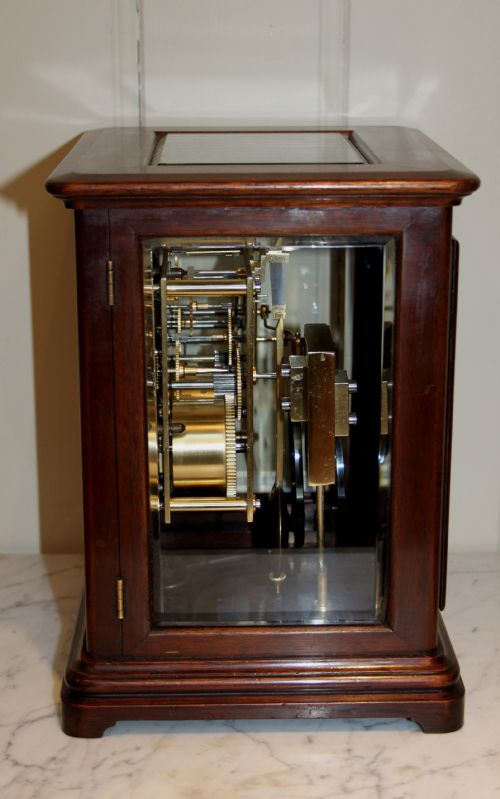 fig 1. Edwardian Four Glass Ting Tang Mantel Clock