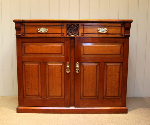 Late Victorian Oak Sideboard