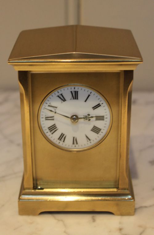 French Timepiece Architectural Carriage Clock
