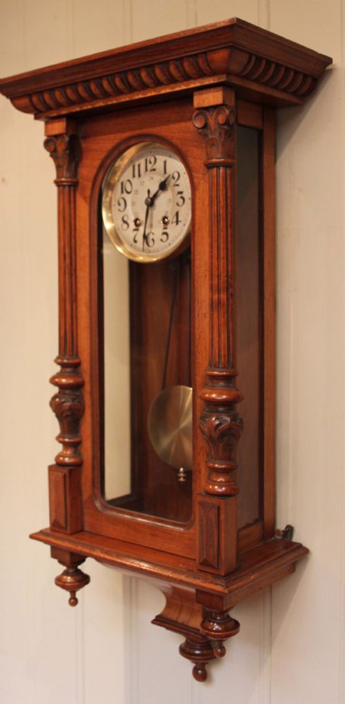 fig 1. French Regulator Style Wall Clock
