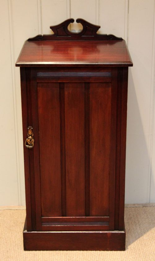 Late 19th Century Mahogany Bedside Cabinet