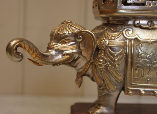 fig 1. Unusual Elephant Clock