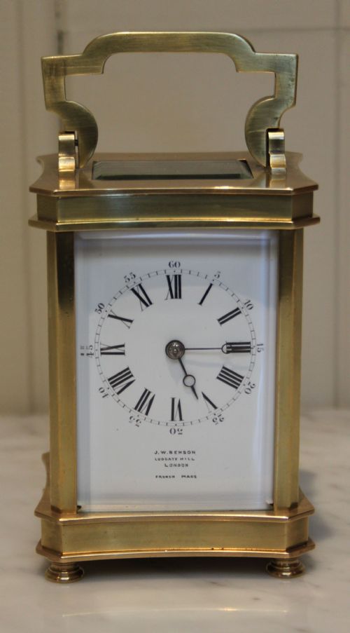 Edwardian Timepiece Carriage Clock