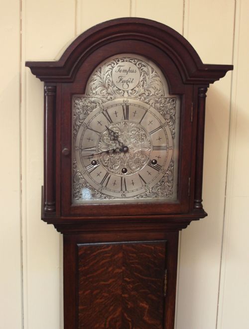 fig 1. Oak Grandmother Clock 