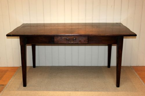 Solid Oak Farmhouse Table