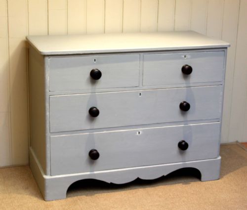 Victorian Painted Pine Chest of Drawers