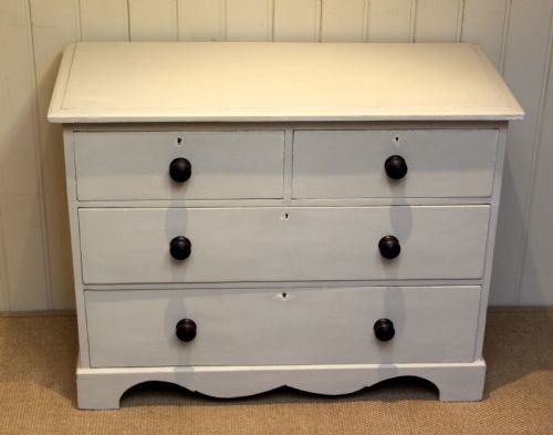 Victorian Painted Pine Chest of Drawers