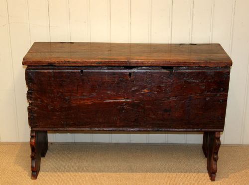 Early 18th Century Oak Coffer