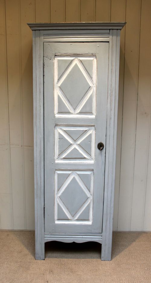 French Painted Oak Cupboard