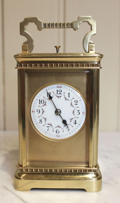 Edwardian Striking and Repeating Carriage Clock