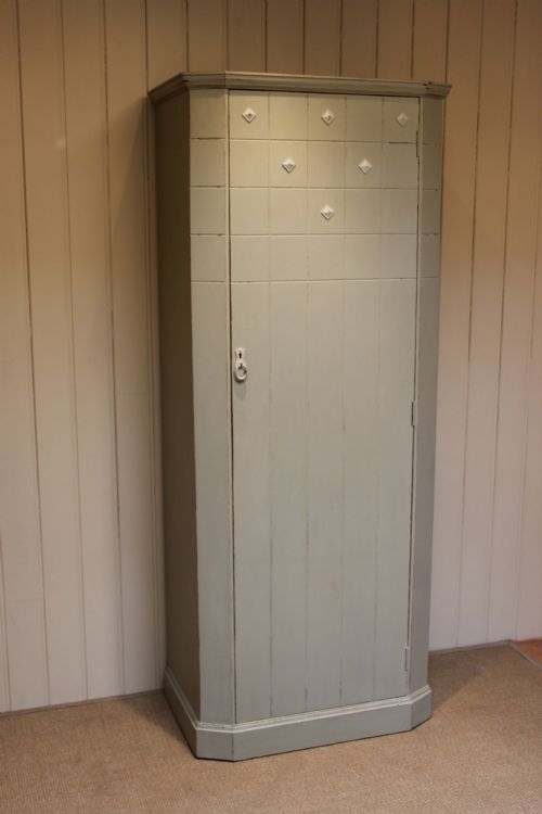1920s Painted Single Door Wardrobe