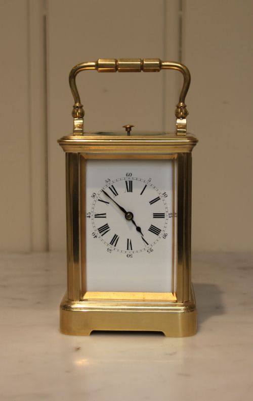 French Striking and Repeating Carriage Clock