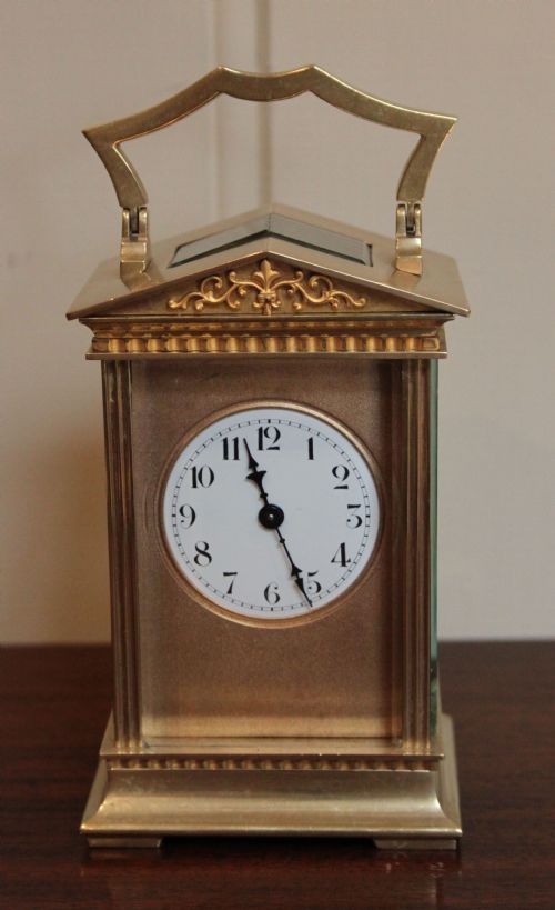 French Architectural Carriage Clock