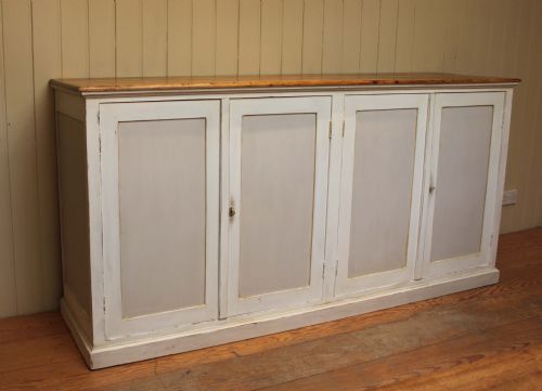 Large French Painted Sideboard