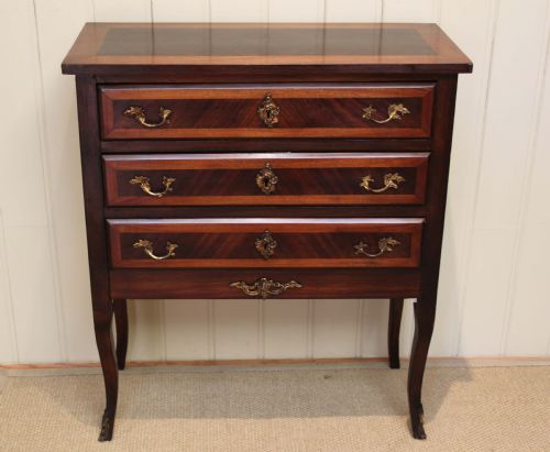French Mid 19th Century Rosewood Chest of Drawers
