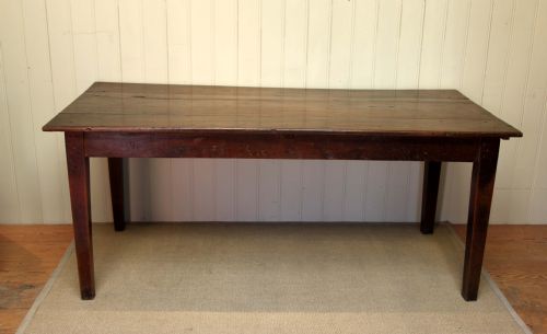 Solid Oak Farmhouse Table