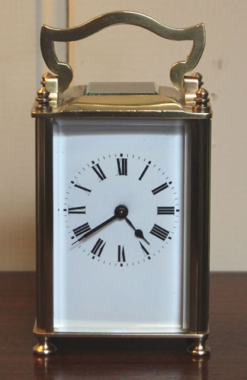 Chamfer Top Timepiece Carriage Clock