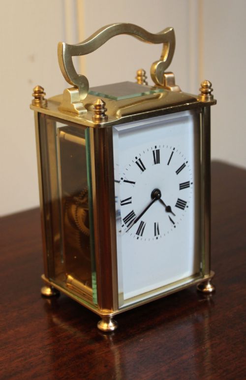 fig 1. Chamfer Top Timepiece Carriage Clock
