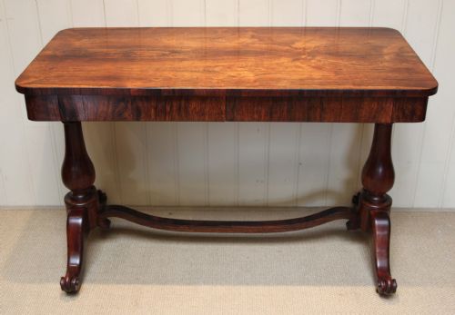 William IV Rosewood Library Table