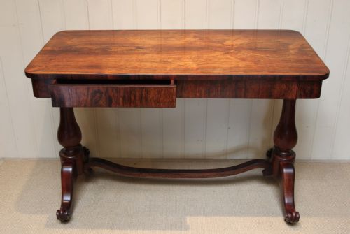 fig 1. William IV Rosewood Library Table
