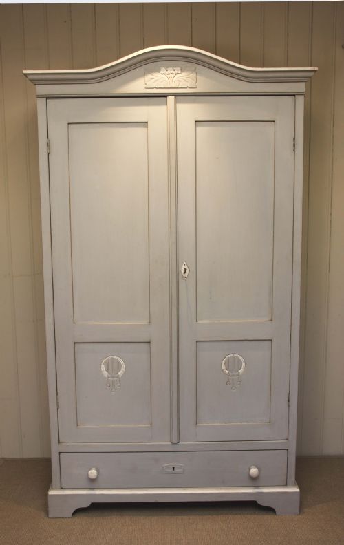 Continental Painted Two Door Wardrobe
