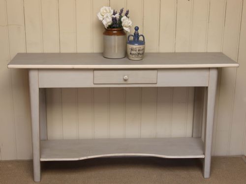 Continental Painted Pine Console Table