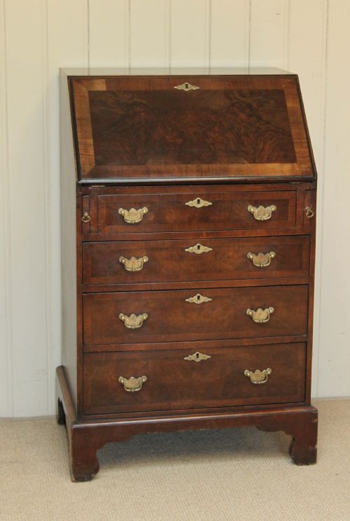 Queen Anne Style Walnut Bureau