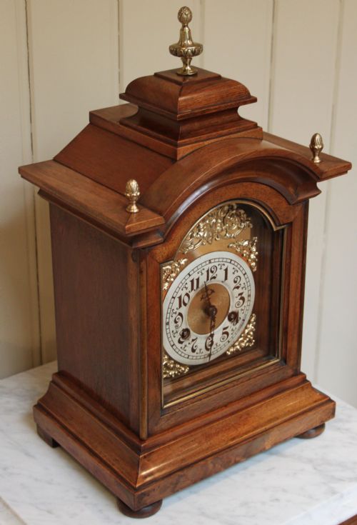 fig 1. Walnut Striking Bracket Clock