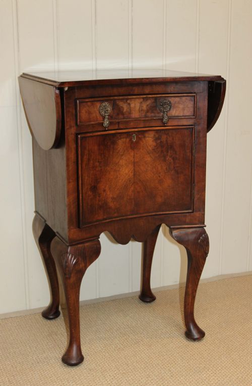 Walnut Side Cabinet