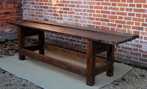 Mid 19th Century Long Workbench