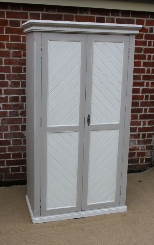 Painted Two Door Wardrobe