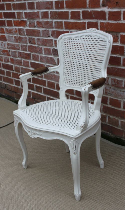 French Cane Seated Chair