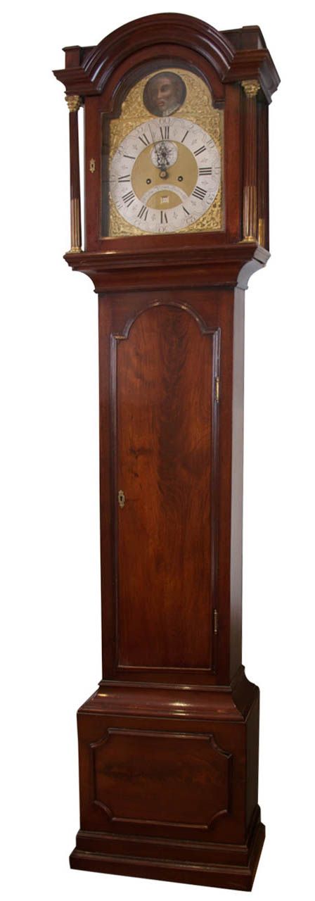 George Mahogany III Longcase Clock