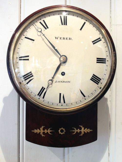 Regency 8" Drop Dial Wall Clock