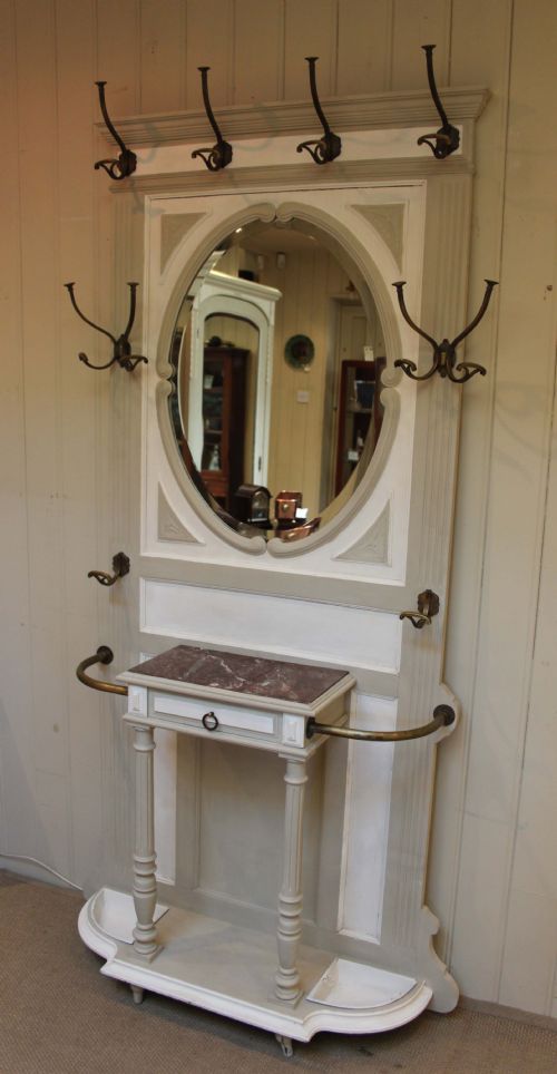 French Painted Hall Stand