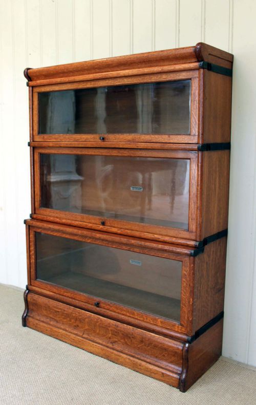 Golden Oak Globe Wernicke Bookcase