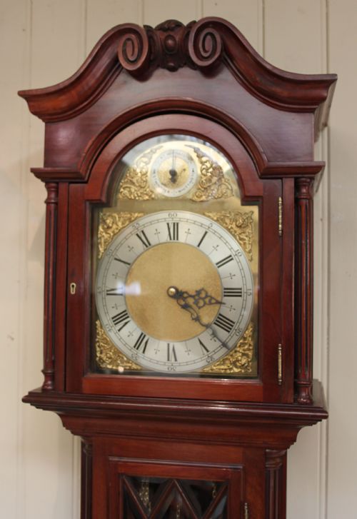 fig 1. Edwardian Triple Chime Longcase Clock
