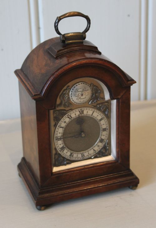 fig 1. Miniature Walnut Bracket Clock