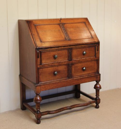 Solid Oak Bureau