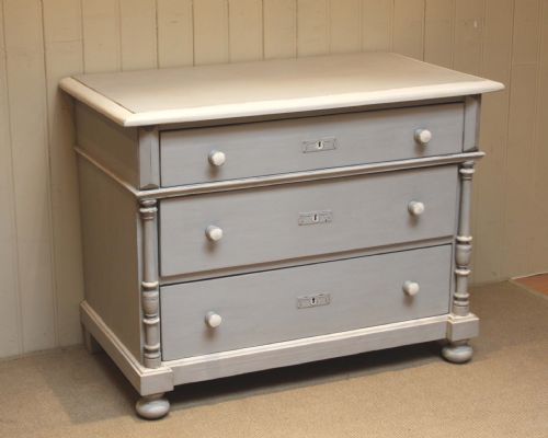 Late 19th Century Continental Painted Chest of Drawers