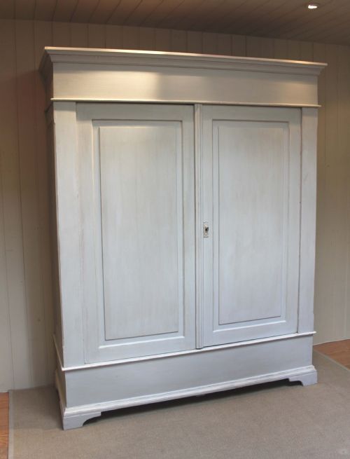 Late 19th Century Continental Painted Wardrobe