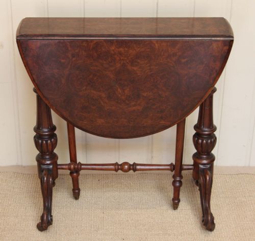 Late Victorian Walnut Sutherland Table