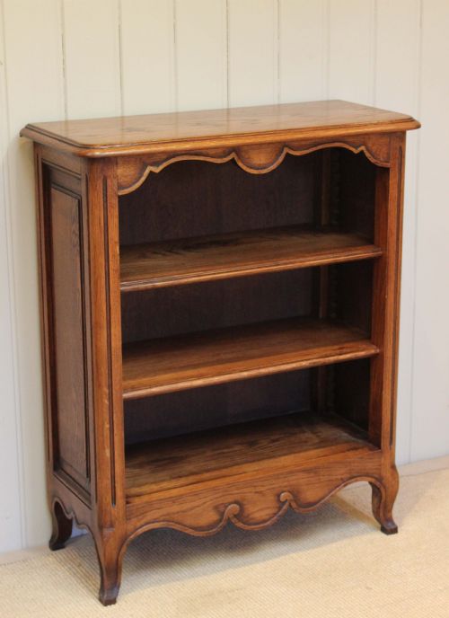 Small French Open Adjustable Bookcase 










