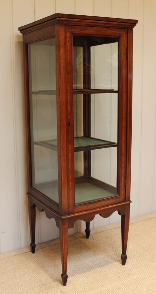 Edwardian Mahogany Display Cabinet