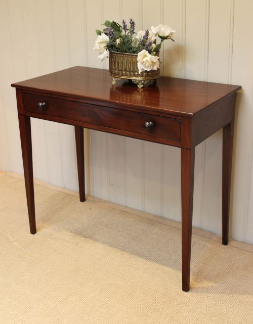 Solid Mahogany Side Table