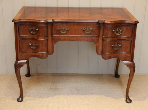 Burr Walnut Desk