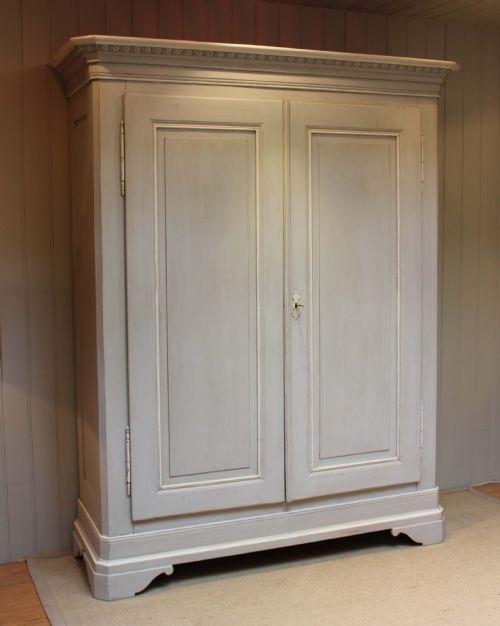 Late 19th Century Painted Wardrobe